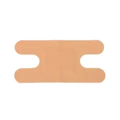 Dealmed Fabric Knuckle Bandages with Non-Stick Pad, Sterile, Latex Free Wound Care, 1.5" x 3"