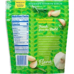 Spice World Organic Peeled Garlic - 6oz