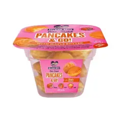 Belgian Boys Bite Sized Maple Butter Go Cups and Pancakes Heat and Serve - 3.25oz/9ct