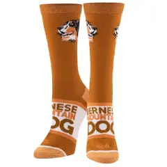 Cool Socks Cute Dog Breed Fun Print Novelty Crew Socks for Women, Size 5-10