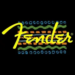 Junior's Fender Colorful Logo T-Shirt