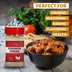 Eastanbul Fenugreek Powder, Fenugreek Powder Spice, 8.5oz