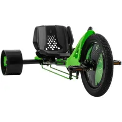 Huffy 16" Green Machine Drift Trike - Adjustable Seat Age 5+ - Green