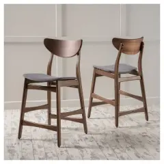 Set of 2 24" Gavin Counter Height Barstool - Christopher Knight Home