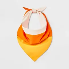 Reflective Candy Corn Costume Dog Bandana - Boots & Barkley&trade; One Size Fits Most