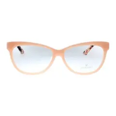 Swarovski  072 Womens Square Eyeglasses Pink 56mm