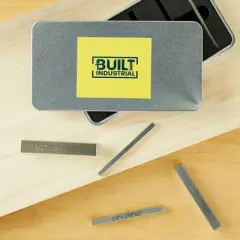 Built Industrial 5 Piece Set Gauge Setup Blocks, Stainless Steel Table Saw Accessories for Woodworking Tools, 5 Sizes