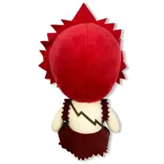 GREAT EASTERN ENTERTAINMENT CO MY HERO ACADEMIA S2- KIRISHIMA HERO COSTUME SITTING PLUSH 7"H