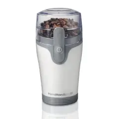 Hamilton Beach 12C Removeable Bowl Coffee Grinder 80420G: Medium Grind, Electric Blade, 12 Cup Capacity, Black