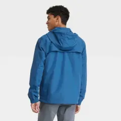 Men's Elevated Rain Coat - Goodfellow & Co&trade; Blue