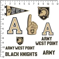 US Military Academy 9ct Vinyl Large Deluxe Stickers Variety Pack