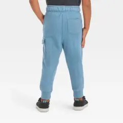 Toddler Boys' Washed French Terry Cargo Pants - Cat & Jack&trade;
