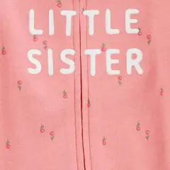Carter's Just One You&reg;️ Baby Girls' Floral Little Sister Sleep N' Play - Pink