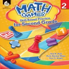 Shell Education Math Games: Skill-Based Practice for Second Grade