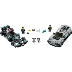 LEGO Speed Champions Mercedes-AMG 2 Toy Car Models Set 76909