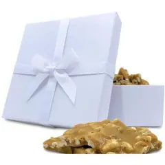 GOURMET VALENTINES PEANUT BRITTLE GIFT BOX BY IT'S DELISH