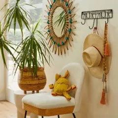 Face Wall Hook Black - Opalhouse&trade; designed with Jungalow&trade;