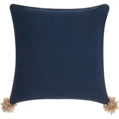 Mina Victory Life Styles Knotted Burst Muticolor Throw Pillow - 20" x 20"