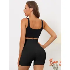 Allegra K Women's High Waisted Butt Lifter Tummy Control Shapewear