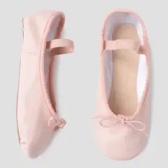 Freestyle by Danskin Girls' Ballet Slippers - Pink