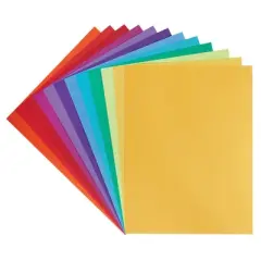 Tru-Ray&reg; Construction Paper, Heavyweight, Color Wheel Assortment, 12 Vibrant Colors, 9" x 12", 144 Sheets