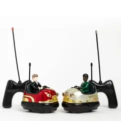 FAO Schwarz RC Head-To-Head Nostalgic Retro Bumper Car Set
