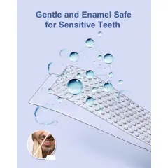 MySmile Teeth Whitening Strips with 28 LED Light, 10 Min Fast Whitening, 14 Treatments