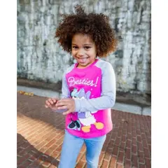 Disney Minnie Mouse Daisy Duck 3 Pack Graphic T-Shirts Little Kid to Big Kid