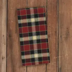 Park Designs Red Concord Black Bear Napkin Set of 4