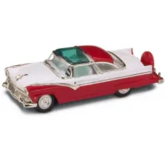 1955 Ford Crown Victoria Red and White 1/43 Diecast Model Car by Road Signature