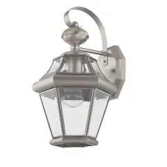 Livex Lighting Georgetown 1 - Light Wall Light in  Brushed Nickel