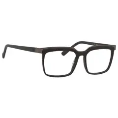 Esquire Men's EQ1553 Blue Light Filter+A/R Lenses Eyeglasses Black/Gunmetal 53 m