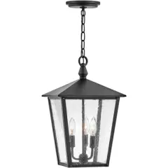 Hinkley Huntersfield 17 3/4" High Black Outdoor Lantern Hanging Light