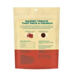 Jinx Broth Bone Dog Treats Biscuits with Beef Flavor - 16oz