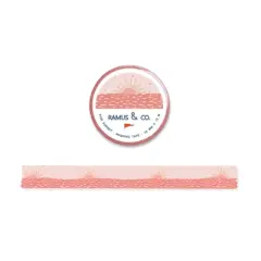 Illustrated Masking Tape by Ramus & Co - 3ct Rolls, Assorted Rolls (Babies + Bunnies + Pink Sunset)
