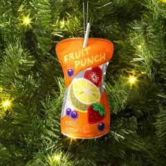 Christmas Fabric Fruit Punch Ornament - Wondershop&trade;