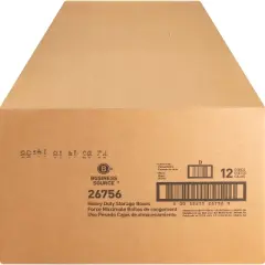 Business Source Heavy Duty Letter Size Storage Box