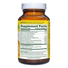 MegaFood Skin, Nails & Hair with with Vitamin A, Vitamin C, Zinc and Biotin Vegan Tablets - 60ct