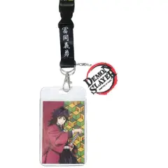 Demon Slayer: Kimetsu No Yaiba Anime Giyu Tomioka ID Badge Holder Lanyard