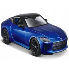 2023 Nissan Z Blue Metallic with Black Top "Special Edition" Series 1/24 Diecast Model Car by Maisto