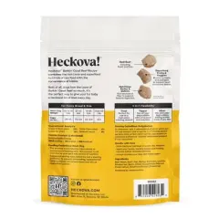 Heckova! Freeze-Dried Raw Barkin' Good Beef Flavor Recipe Topper/Mixer/Dog Treats - 4oz