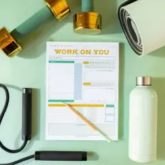 Undated Daily Health Notepad - Page Eleven Paper Goods