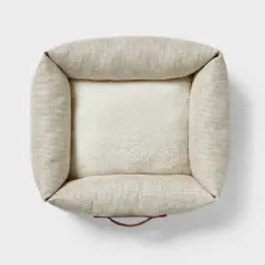 Neutral 4-Sided Bolster Dog Bed - Boots & Barkley&trade; - Cream