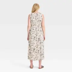 Tie-Front Maxi Maternity Dress - Isabel Maternity by Ingrid & Isabel&trade;