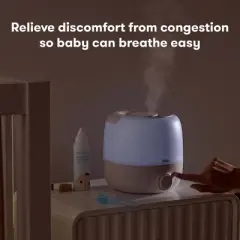 Frida Baby 3-in-1 Humidifier with Diffuser and Nightlight - White