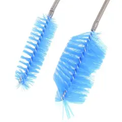 Unique Bargains Flexible Tube Brush Blue for Clean Inside Pipe Filter Pump Hose 63" Length