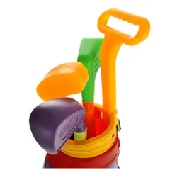 Insten Golf Club Toy Set with Wheel Cart Bag, 4 Balls & 3 Clubs, Games for Kids & Toddlers, Red