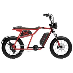 Hover 1 Adult Altai R500 20" Step-Over Electric Cruiser Bike - Red