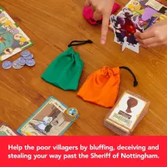 Spin Master Games Disney Robin Hood Sheriff of Nottingham Game, Family Board Games, Disney Gifts, Board Games for Family Night, for Adults & Kids Ages