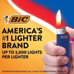 Bic 5pk Classic Lighters